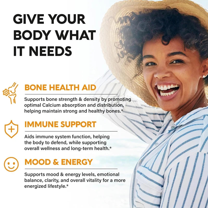 Fulimiks | Vitamin D3K2 with Magnesium & Zinc Capsules | Immune, Mood & Bone Health Support