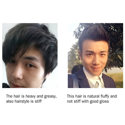 3 Colors 100ml Professional Long-Lasting Fluffy Hair Finalize Pomade Wax Styling Tools Men Cream Salon Hair Finishing Gel Cream