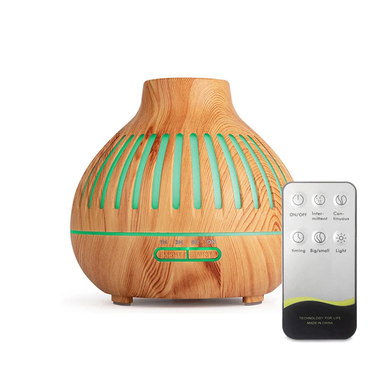 High Quality Aroma Diffuser Humidifier Cool Mist 7-Color LED Night Light Air Humidifier Quiet Air Freshener for Home Office