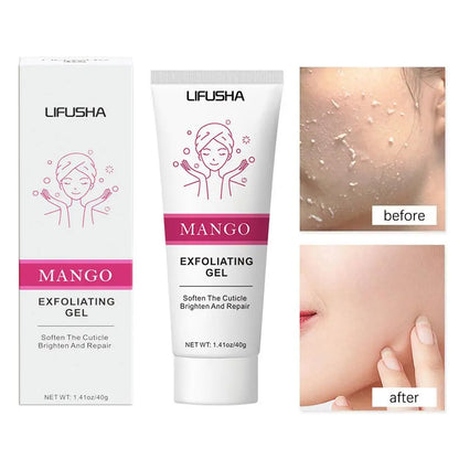 Aloe Vera Facial Exfoliating Gel | Deep Cleansing Scrub for Blackhead Removal, Pore Tightening & Moisturizing | 30g–100g