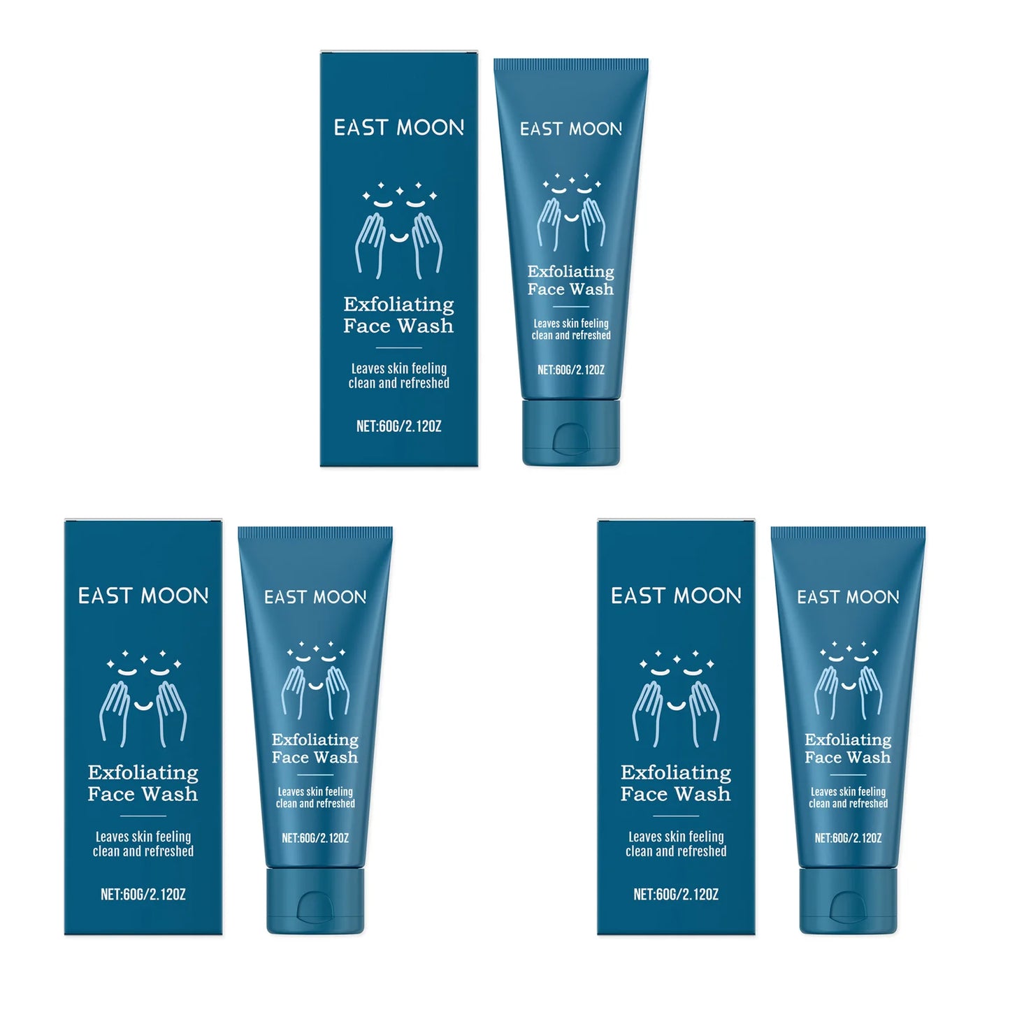 EAST MOON | Exfoliating Formula | Blackhead Removal & Oil Control for Men