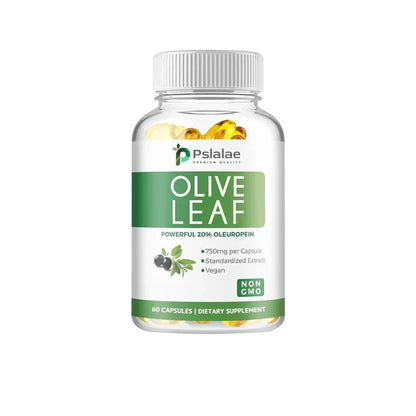 Pslalae | Olive Leaf Extract 750mg (20% Oleuropein) | Antioxidant & Immune Support
