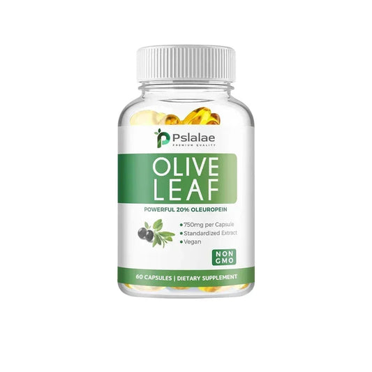 Pslalae | Olive Leaf Extract 750mg (20% Oleuropein) | Antioxidant & Immune Support