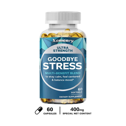 Xemenry | GABA L-Theanine Capsules | Stress Relief & Mood Balance Support
