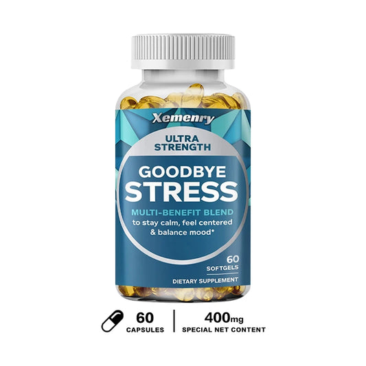 Xemenry | GABA L-Theanine Capsules | Stress Relief & Mood Balance Support