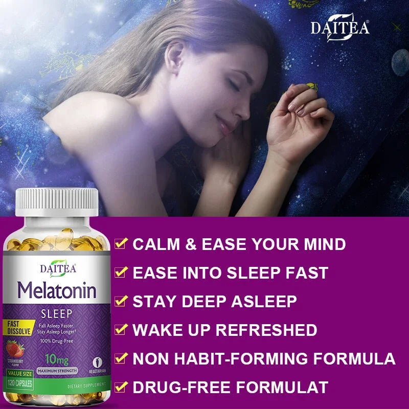 Daitea | Melatonin Sleep Supplement | Natural Sleep Support