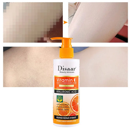 Disaar Vitamin C Whitening Body Lotion Fade Melanin Lotion Moisturizing Repair Skin Barrier Body Lotion