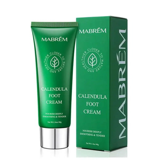 Mabrém Calendula Foot Cream – 40g Moisturizing & Repair Cream for Cracked Heels and Dry Feet