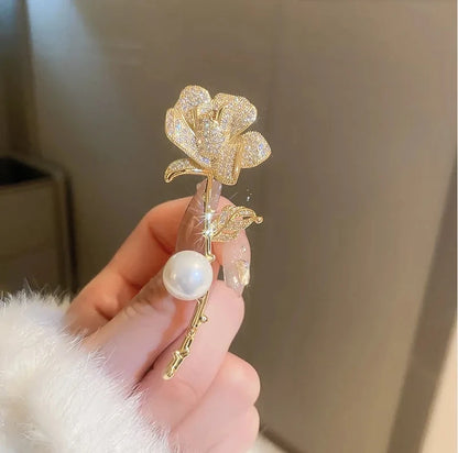 Small Turtle Rhienstone Brooches For Women Girls Boys Colorful Blue Crystal Cubic Zircon Animal Pin Fashion Alloy Accessories
