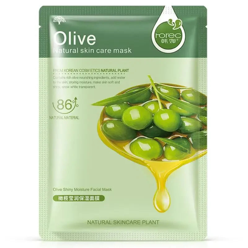 Bioaqua | Collagen & Plant Extract facial masks | Moisturizing, Nourishing & Skin Revitalizing