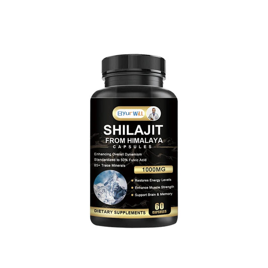 ByurWill Shilajit Himalaya Capsules | Energy Boost, Stamina & Immune Support