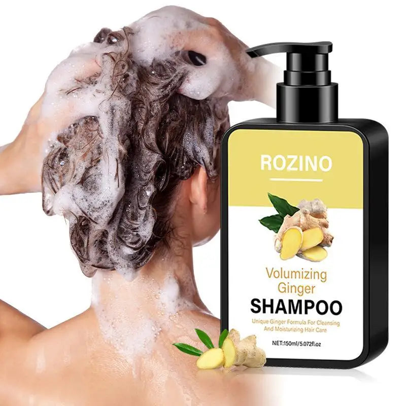 100g Ginger Hair Shampoo Hair Growth No Silicone Oil Control Anti Dandruff Itching Cleansing Professional Hair Treatment