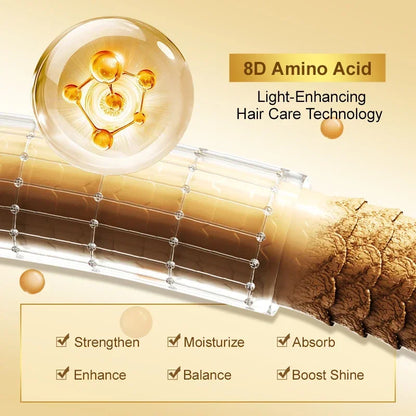 Batana Oil Nourishing Hair Oil Smoothing Shine Soft Hair Serum Repair Damaged Frizz Dry Hair Treatment Hair Care