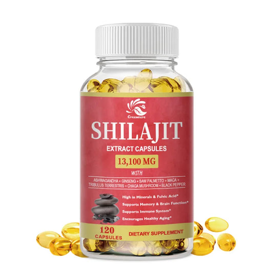 Greencure | Shilajit Extract Capsules | Energy, Stamina & Cognitive Support