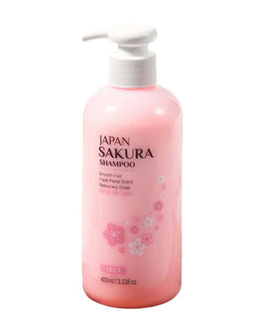 Laikou | Japan Sakura shampoo | Repair, Anti-Split Ends & Frizz Control