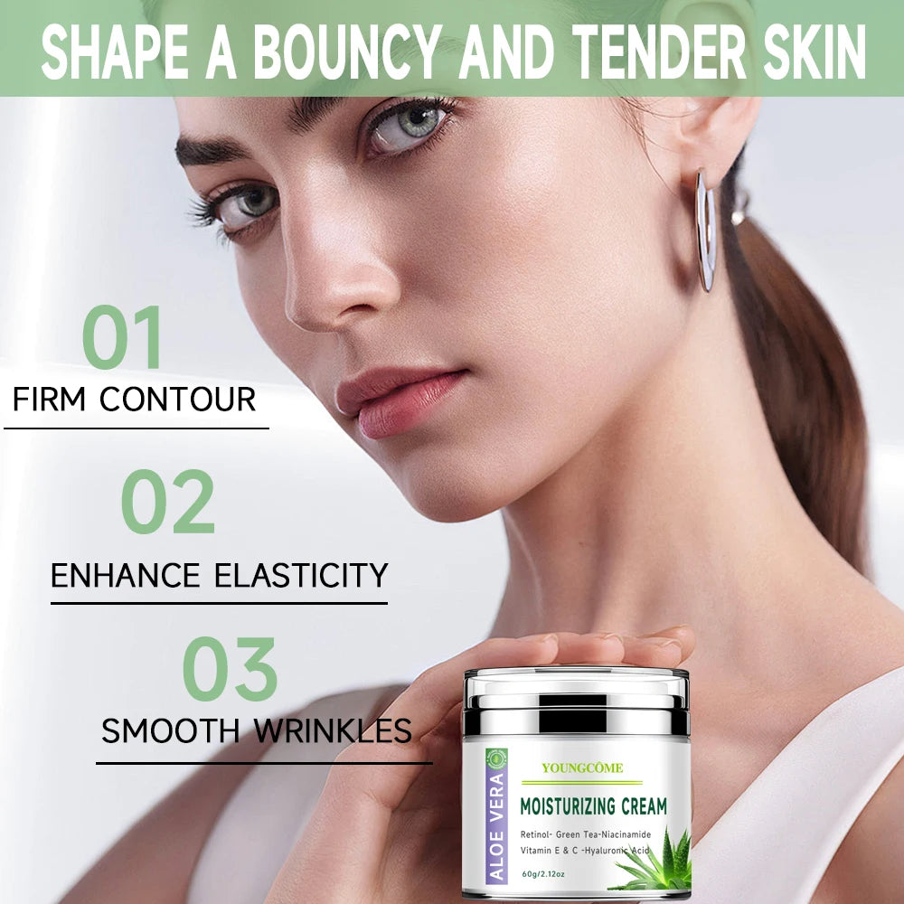 Youngcôme | Retinol, Green Tea & Niacinamide moisturizing cream | Hydrating & Brightening