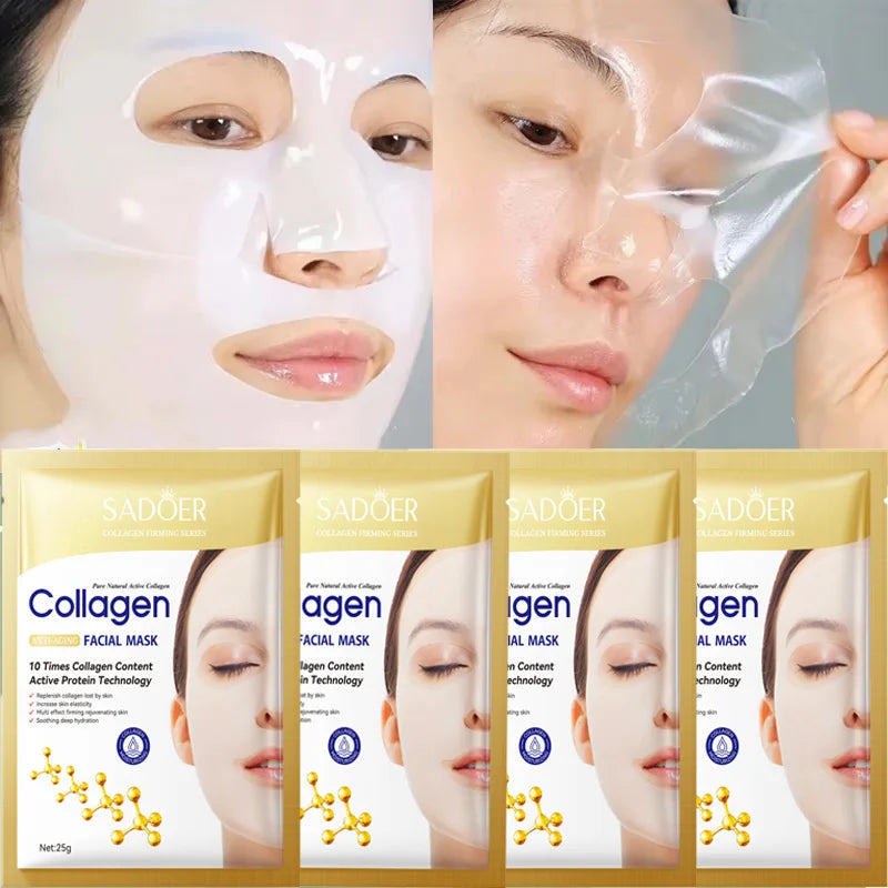 Collagen facial mask | Anti-Wrinkle, Firming & Brightening