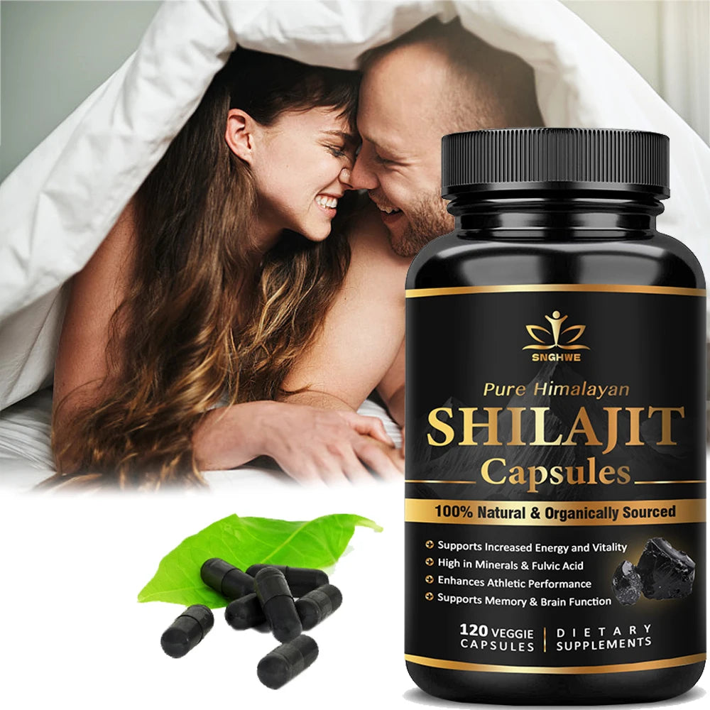 SNGHWE | Pure Himalayan ShilajitCapsules | Energy, Strength & Immunity Support