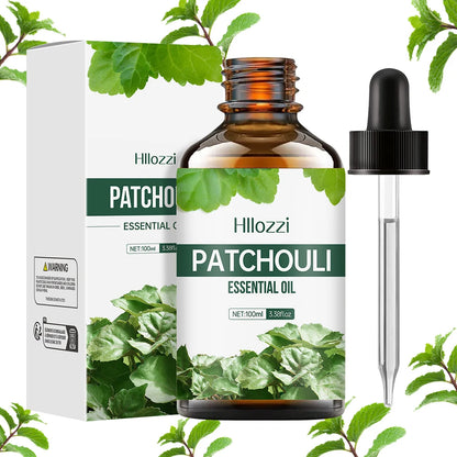 Patchouli Essential Oil | Hydrating & Moisturizing, Skin & Body Care, Natural Fragrance & Perfume | 100ml / 60ml / 30ml