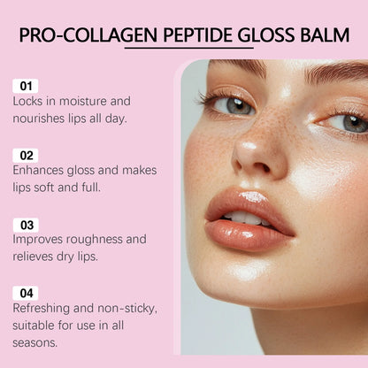 Collagen Lip Balm Smooth Soft Reduce Lip Fine Lines Remove Melanin Skin Increase Elasticity Exfoliating Moisturizing Lip Care
