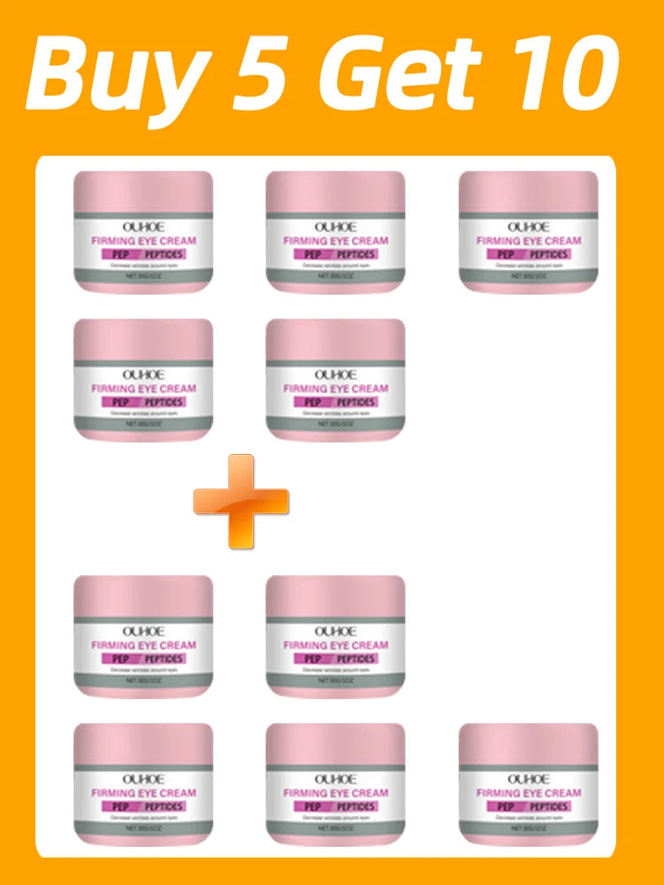 OUHOE | Peptide Firming Eye Cream | Wrinkle Reduction Around Eyes | 30g
