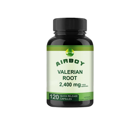 AIRBOY | Valerian Root Sleep Aid | Relieve Stress & Improve Sleep Quality