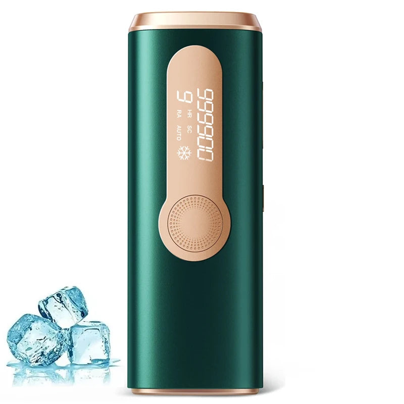 IPL Hair Removal Device | Ice-Cooling 3-in-1 | Painless Permanent Body Treatment