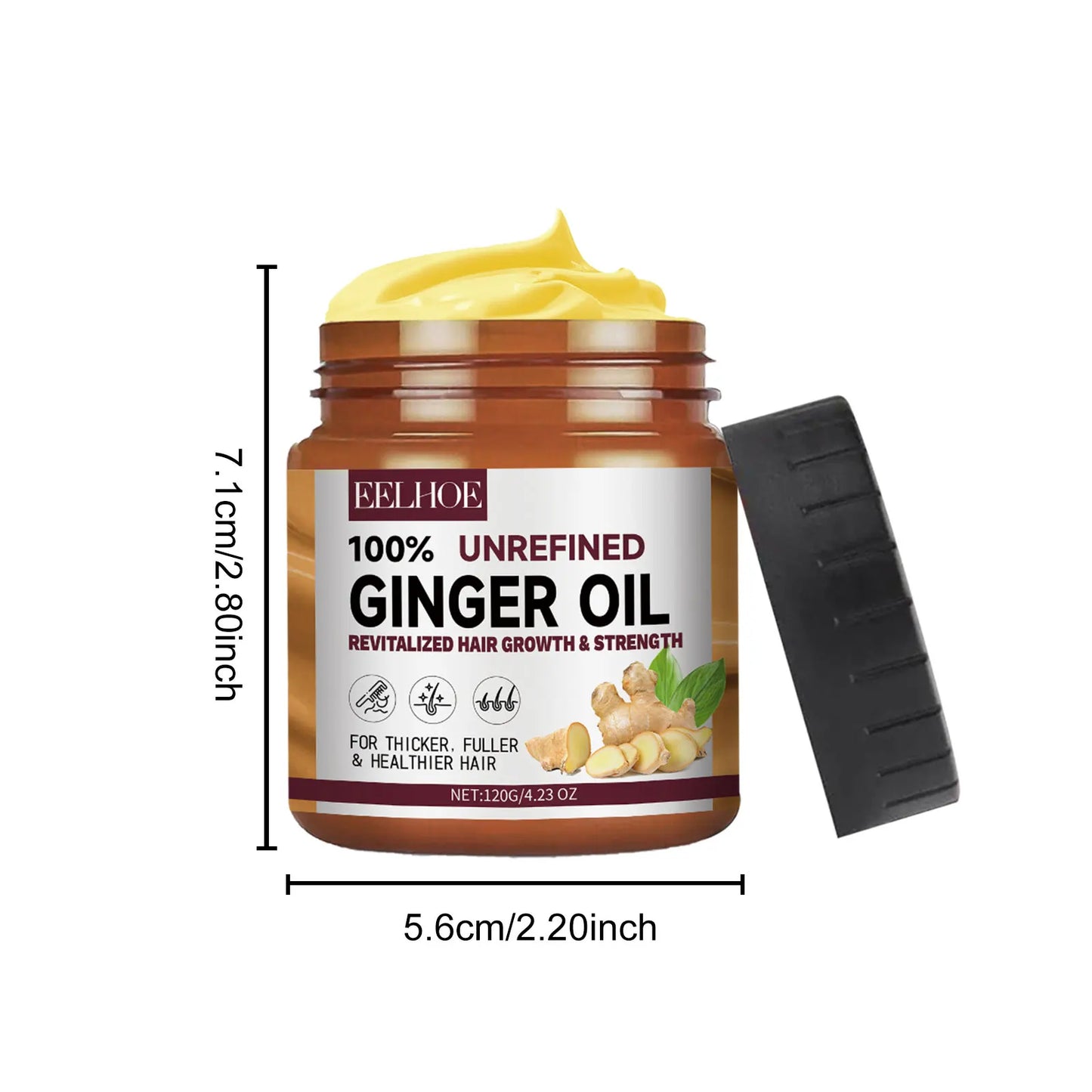 Rosemary/Ginger Hair Care Cream Conditioner Hydration Treatments for Damaged Hair Moisturizer Repair Hair Strengthening Mask