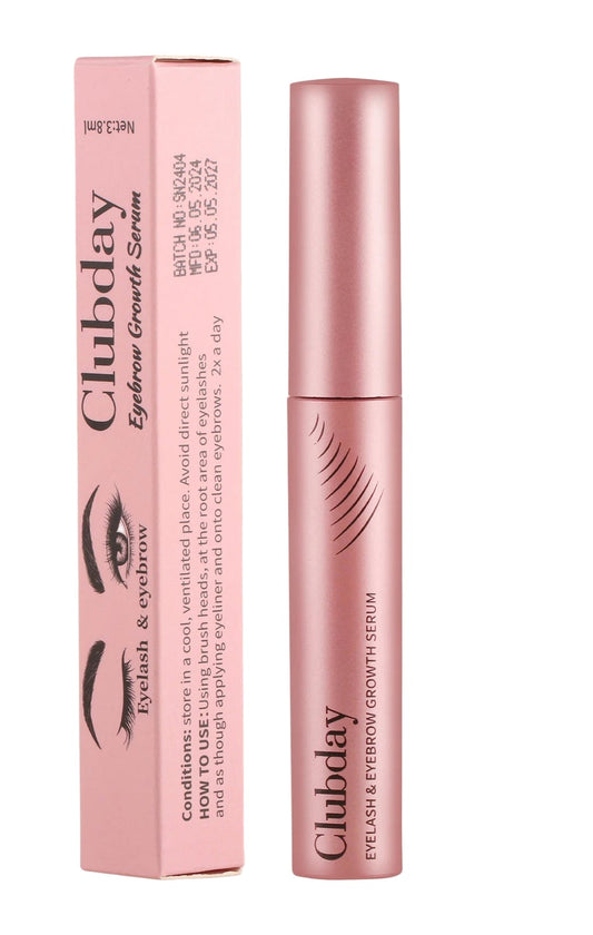 Eyebrow & Eyelash Growth Serum | Fast Growth, Enhancer, Extension, Fuller & Thicker Lashes | Clear Eyelash Care Liquid | 3.8g