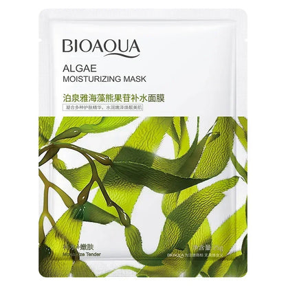Bioaqua | 12 Variants Facial Mask | Moisturizing, Brightening & Nourishing