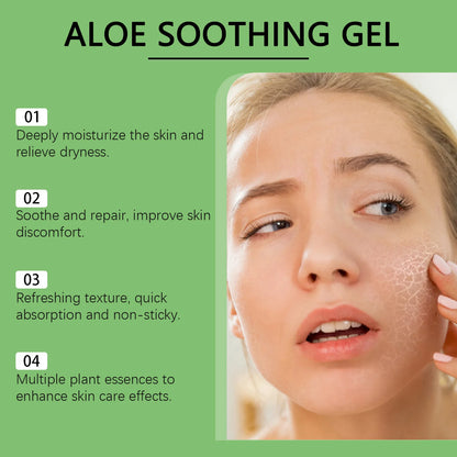 OceAura Aloe Soothing Gel | Cooling, Hydrating & Skin-Calming Care | 120ml