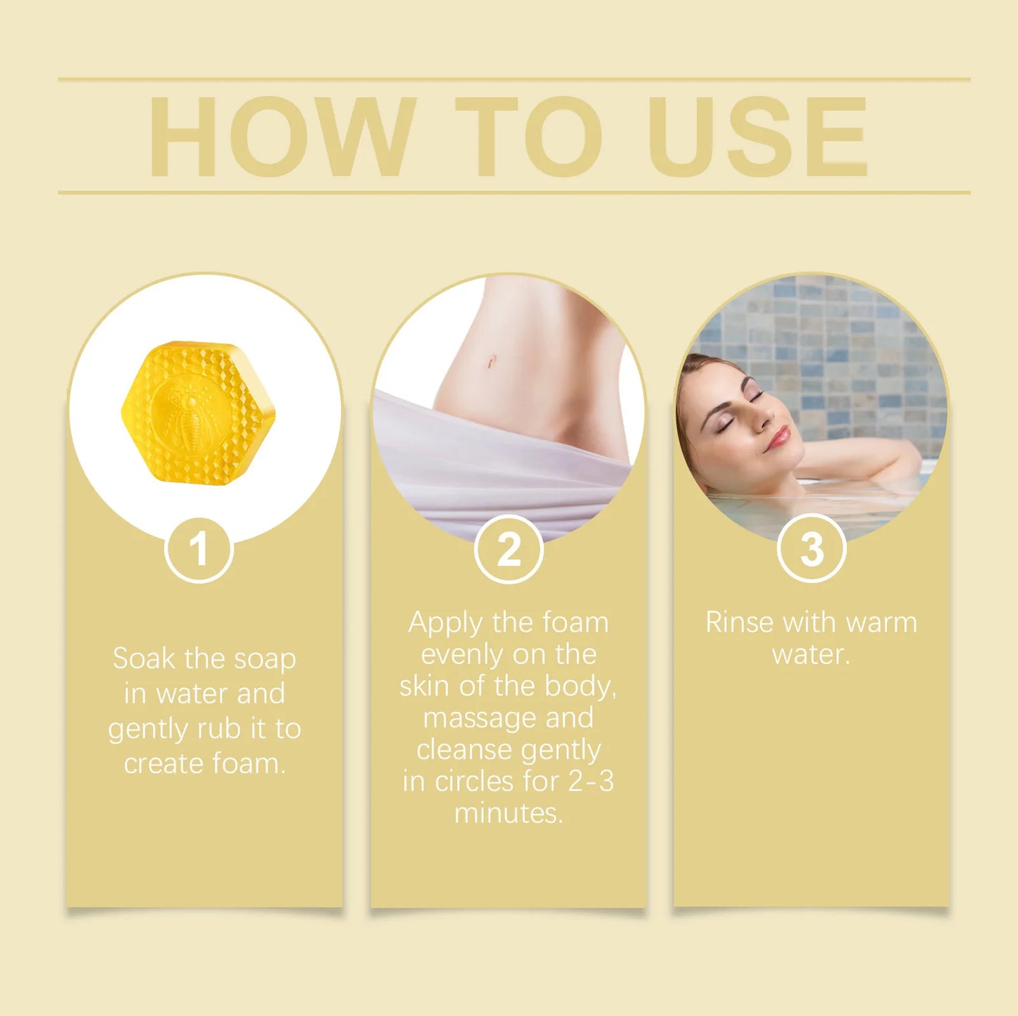 Fat Burning Soap Detox Weight Loss Anti Cellulite Slimming Body Belly Shaping Clean Moisturizing Tightening Turmeric Honey Soap