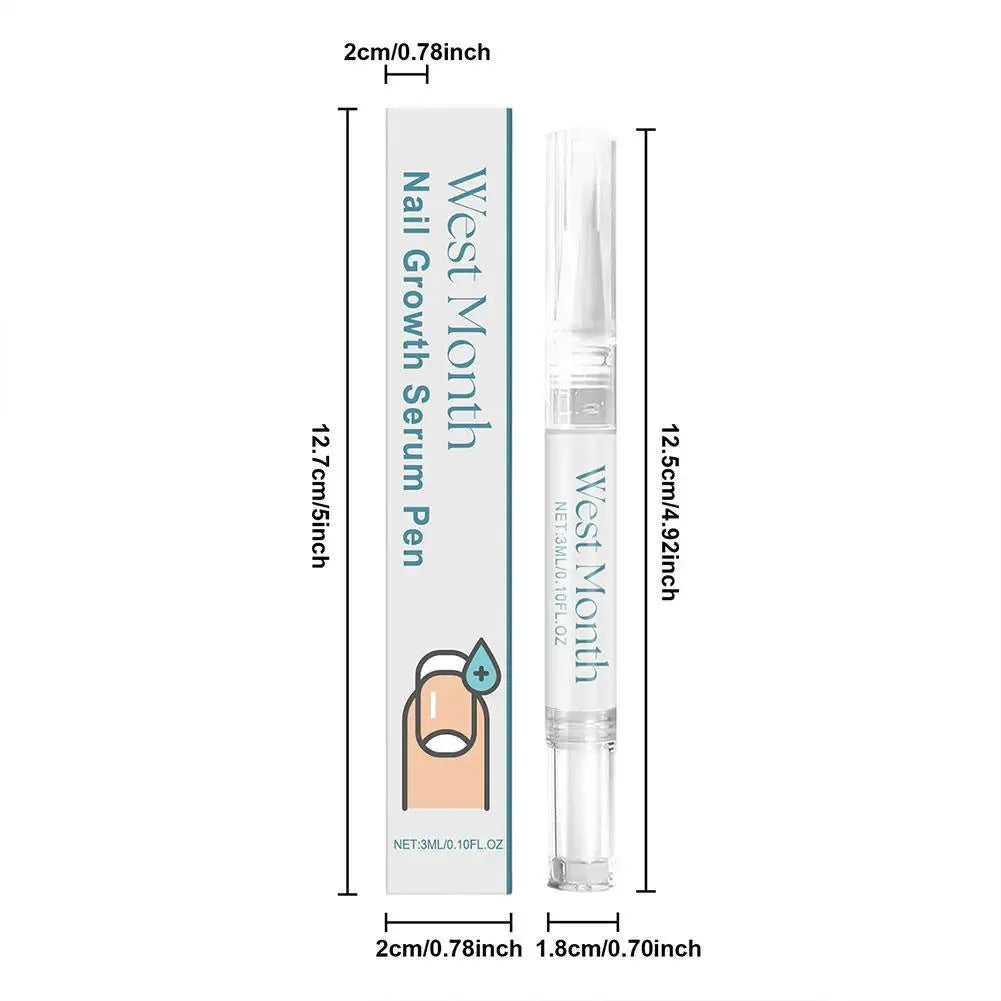Nail Growth Serum Pen Cuticle Nutrition Solution Preventing And Nail Peeling Cracked Brittled Nail Care Dryness