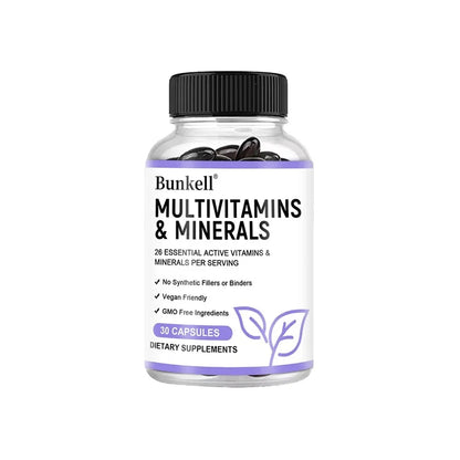 Bunkell | Multivitamins & Minerals | Full-Body Wellness Support
