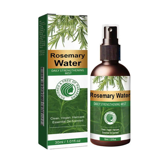 Rosemary Water Hair Essence – 30ml Daily Strengthening Mist for Hair Growth & Scalp Care