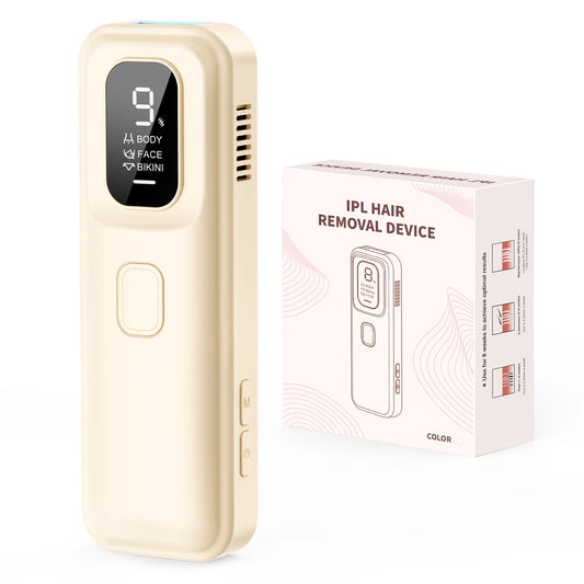 IPL Hair Removal Device | Ice-Cooling 3-in-1 | Painless Permanent Body Treatment