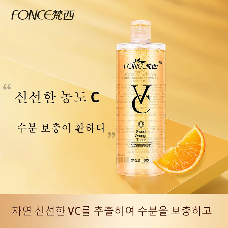 FONCE | Vitamin C Toner | Hydrating, Moisturizing & Refreshing Skincare | 500ml