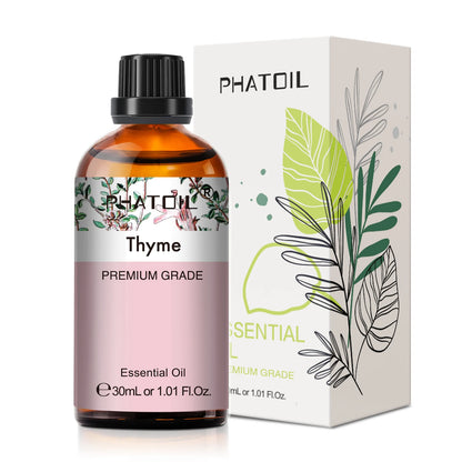 PHATOIL 1PCS Aromatherapy Essential Oil 30ml Lemon Eucalyptus Spearmint Australian Tea Tree Juniper Rose Aroma Essential Oils