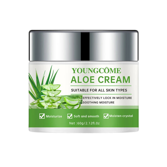 Youngcôme | Aloe cream | Soothing & Moisture-Locking for All Skin Types