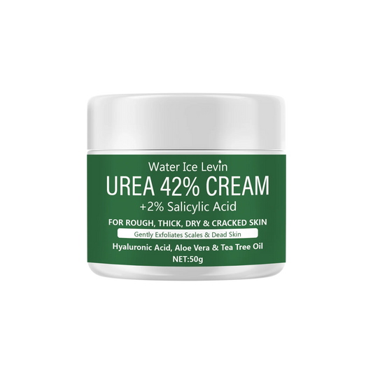 Water Ice Levin Urea 42% Foot & Hand Cream – 50g Deep Moisturizing & Nourishing Treatment with Salicylic Acid & Tea Tree Oil