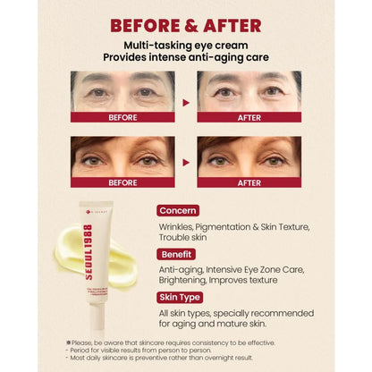 KSECRET SEOUL 1988 | Retinal Liposome 4% & Fermented Bean | Eye Cream | 30ml