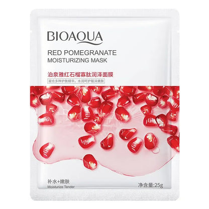 Bioaqua | 12 Variants Facial Mask | Moisturizing, Brightening & Nourishing