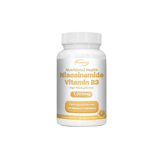 Xemenry | Niacinamide Vitamin B3 Capsules | Brain, Heart & Immunity Support