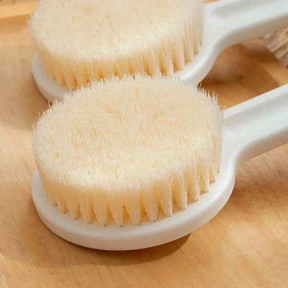 1pc Long Handle Back Brush for Shower Soft Bristles Body Exfoliating Bath Brush Skin Health Shower Back Scrubber Bath Supplies