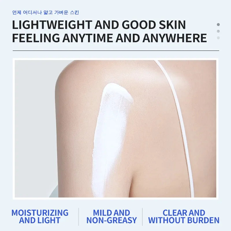 Sunscreen Cream SPF 50+ | Long-Lasting, Waterproof & Non-Sticky UV Protection | Moisturizing Sunblock for Face & Body