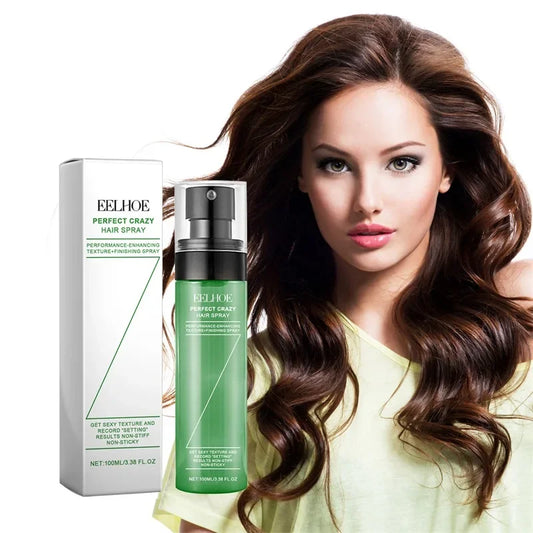 EELHOE Fluffy Volumising Hair Spray – 100ml Oil-Free Styling Mist for Firm Hold & Frizz Control