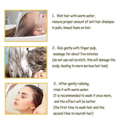120ml Herbal Shampoo Treatment Eczema Dermatitis Anti fungal Infection Scalp Psoriasis Hair Care Shampoo