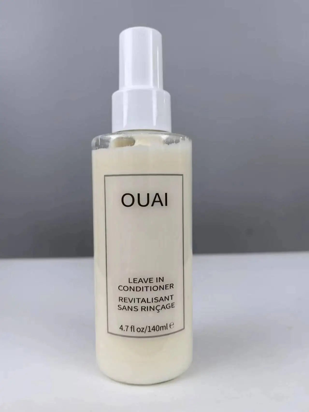 OUAI Leave In Conditioner & Heat Protectant Spray - Prime Hair for Style, Smooth Flyaways 140ml (4.7 oz)