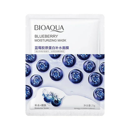 Bioaqua | 12 Variants Facial Mask | Moisturizing, Brightening & Nourishing
