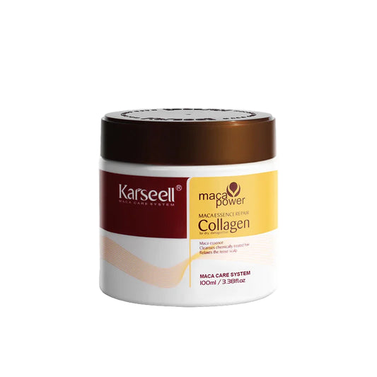 Karseell Collagen Hair Mask – 100ml / 500ml Deep Repair & Conditioning Treatment with Argan Oil